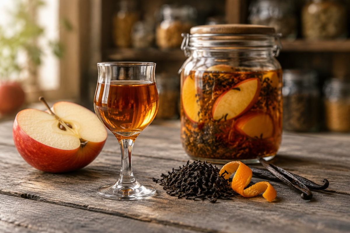 «Pomme Thé Noir» — Яблоко и чёрный чай